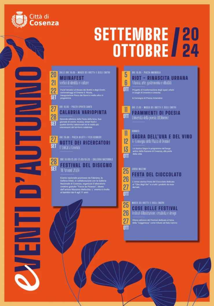 eVenti d'Autunno programma